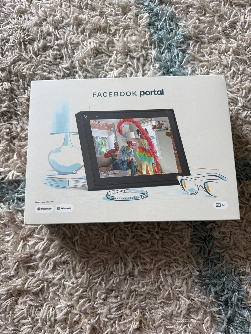 Facebook Portal New Sealed - Black - 10”